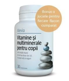 VITAMINE SI MULTIMINERALE PENTRU COPII 30cpr