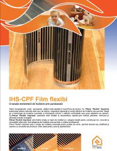 Film flexibil cu strat de carbon aplicat IHS-CPF