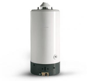 Boiler pe gaz Ariston SGA 300, 290 litri, montaj pardoseala, reglare temperatura, tiraj natural