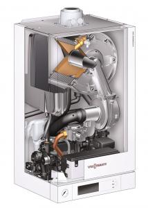 Centrala termica in condensare Viessmann Vitodens 100-W B1HC171 26 kW pachet boiler 200 litri
