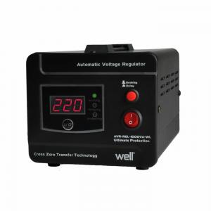 Regulator/Stabilizator automat de tensiune cu releu Well AVR-REL-1000VA-WL
