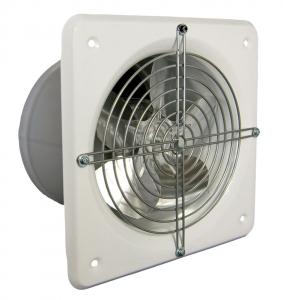 Ventilator industrial axial de perete Dospel WB-S 150, debit aer 270 mc/h, diametru 150 mm, Motor rulmenti, Corp metal, Alb