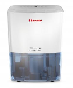 Dezumidificator casnic Inventor EVA II EP3 - WiFi16L, capacitate 16 litri, Ionizator, 3 Trepte ventilatie, Mod uscare haine, Dezumidificare inteligenta, Roti mobile