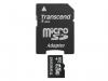 Card microsd cu adaptor sd transcend 2gb