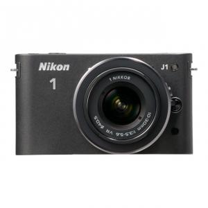Nikon 1 J1 10 MP Negru Kit + 1 NIKKOR 10-30 mm VR