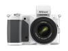 Nikon 1 v2 14 mp alb kit + 10-30 mm vr + 30-110 mm