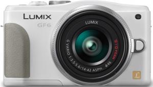 Panasonic Lumix DMC-GF6 16 MP Alb + Kit 14-42mm OIS