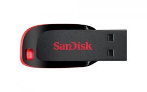 Stick USB 2.0 Sandisk Cruzer Blade 32GB Negru