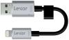 Stick USB 3.0/Lightning Lexar JumpDrive C20i 128GB Negru - Argintiu
