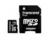 Card microsdhc cu adaptor sd transcend 4gb