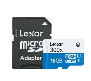 Card microSDHC Lexar 300x 16GB UHS-1