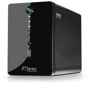NAS Fantec CL-35B2, Cloud server, RAID Gbit, 2x3,5" SATA, USB 3.0, Negru
