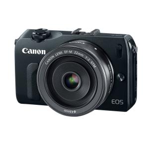 Canon EOS M 18 MP Negru Kit + EF-M 22 mm + EF-M Adapter + 90EX