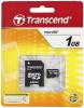 Card microsd cu adaptor sd transcend