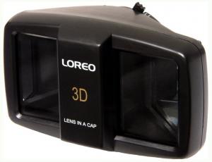Obiectiv-capac LOREO 3D Lens in a Cap LA-9004 Canon FD Negru