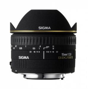 Obiectiv Sigma 15mm F2.8 EX DG Diagonal Fisheye Nikon Negru