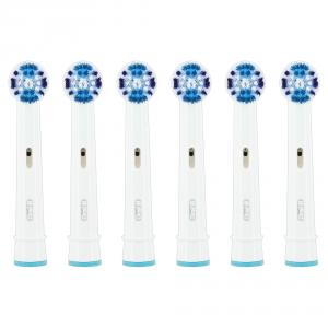 6 capete Braun Oral-B Precision Clean Alb