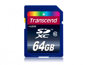 Card SDXC Transcend 64 GB Class 10