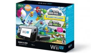 Consola Nintendo Wii U Mario + Luigi Premium Pack Negru