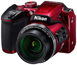 Aparat foto digital Nikon COOLPIX B500 16MP Rosu