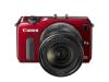 Canon eos m 18 mp rosu kit + ef-m 18-55 mm is stm +