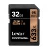 Lexar 32GB Professional 633x SDHC 32Giga Bites SDHC UHS-I Class 10 memorii flash