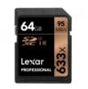 Lexar 64GB Professional 633x SDXC 64Giga Bites SDXC UHS-I Class 10 memorii flash