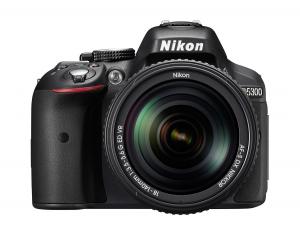 Nikon D5300 Negru 24.2 MP Kit + AF-S DX NIKKOR 18-140 VR