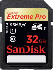 Card SDHC SanDisk Extreme PRO 32GB UHS-I