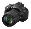 Nikon d5300 24.2 mp negru  kit + af-s dx nikkor