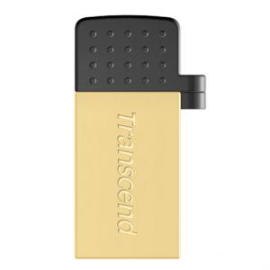Stick USB 2.0 Transcend JetFlash 380G 16GB Auriu