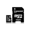 Card microsdhc cu adaptor sd transcend