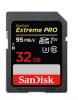 Sandisk Extreme Pro 32Giga Bites SDHC UHS-I Class 3 memorii flash