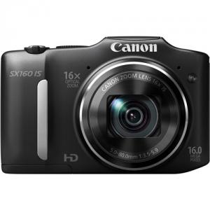 Aparat foto digital Canon PowerShot SX160 IS  16 MP Negru