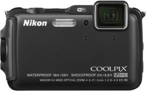 Aparat foto digital Nikon Coolpix AW120 16 MP Negru