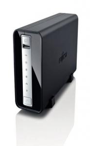 NAS Fujitsu CELVIN Server Q600, 1x1TB, 1x3.5" SATA II, USB 2.0 Negru