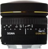 Obiectiv Sigma 8mm f/3.5 EX DG Circular Fisheye -Nikon Negru