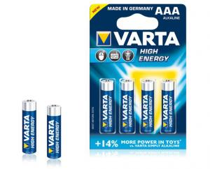 Varta High Energy AAA, 4 pcs