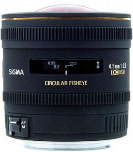 Obiectiv Sigma 4.5mm F2.8 EX DC Circular Fisheye HSM - Nikon Negru