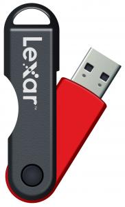 Stick USB 2.0 Lexar JumpDrive TwistTurn 4GB Rosu