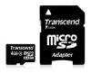 Card microsdhc transcend 4gb class