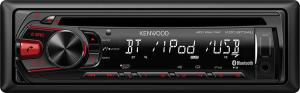 CD player auto cu USB si Bluetooth Kenwood KDC-BT34U Negru