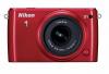 Nikon 1 s1 10 mp rosu kit +