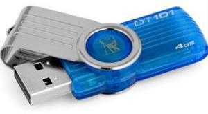 Stick USB 2.0 Kingston DataTraveler 101 G2 4GB Albastru