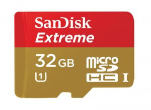 Card microSDHC Sandisk Extreme 32GB UHS-I