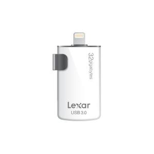 Stick USB 3.0/Lightning Lexar JumpDrive M20i 32GB Alb