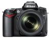 Nikon d90 12 mp negru kit + af-s 18-105