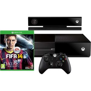 Consola Microsoft Xbox One 500 GB Negru + joc FIFA14