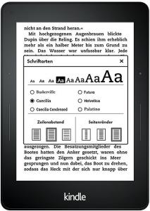 EBook Reader Amazon Kindle Voyage 6" 4GB Wi-Fi + 3G Negru