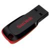 Stick USB 2.0 SanDisk Cruzer Blade 128GB Negru - Rosu